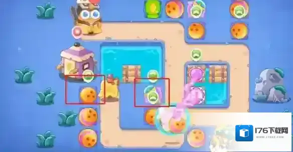 保卫萝卜4阿波道长第39关通关攻略