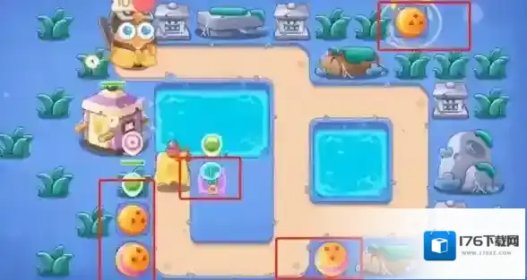 保卫萝卜4阿波道长第39关通关攻略