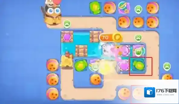 保卫萝卜4阿波道长第39关通关攻略