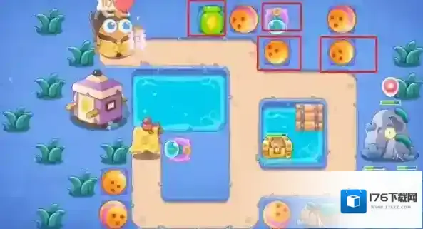 保卫萝卜4阿波道长第39关通关攻略