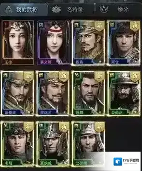 三国群英传霸王之业武将系统详解 武将可以做什么