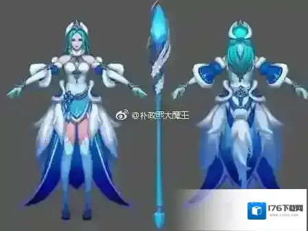 王者荣耀蜕变冰雪女神,王昭君建模曝光 王者荣耀蜕变冰雪女神,王昭君建模曝光