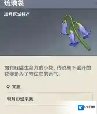 原神琉璃袋分布图 所有地点采集位置及刷新周期详解