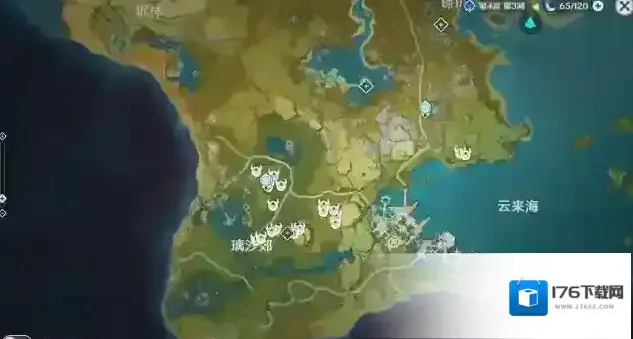 原神琉璃袋分布图 所有地点采集位置及刷新周期详解