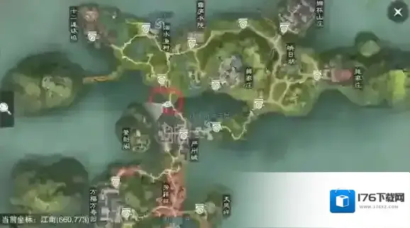 楚留香手游12.27在哪打坐 12月27日坐观万象打坐修炼地点坐标 楚留香手游12.27在哪打坐 12月27日坐观万象打坐修炼地点坐标