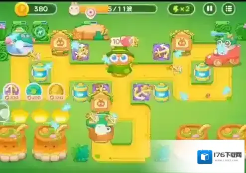 保卫萝卜4绿野奇缘第23关通关攻略 保卫萝卜4绿野奇缘第23关通关攻略