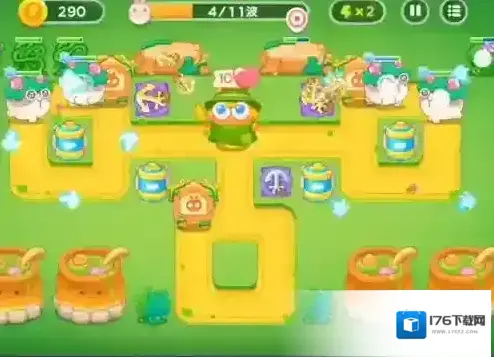 保卫萝卜4绿野奇缘第23关通关攻略 保卫萝卜4绿野奇缘第23关通关攻略