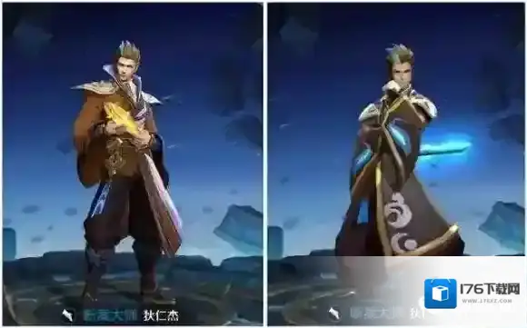 王者荣耀皮肤模型优化 周瑜海军大将优化 狄仁杰皮肤模型优化