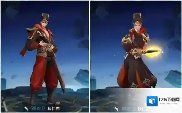 王者荣耀皮肤模型优化 周瑜海军大将优化 狄仁杰皮肤模型优化