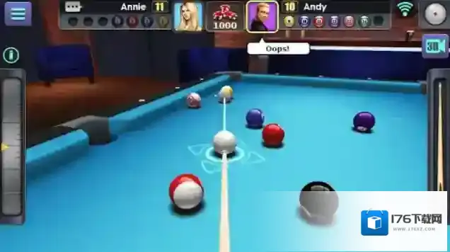 3D台球