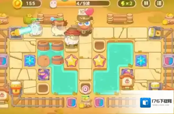 保卫萝卜4波仔很忙第44关通关攻略