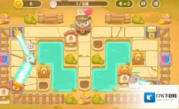 保卫萝卜4波仔很忙第44关通关攻略