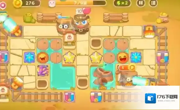 保卫萝卜4波仔很忙第44关通关攻略