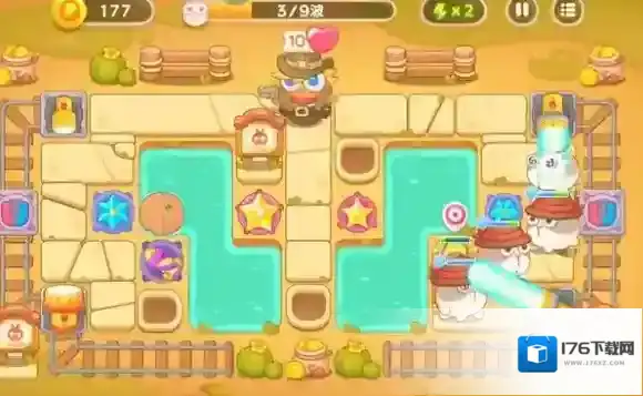 保卫萝卜4波仔很忙第44关通关攻略