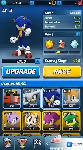 索尼克力量速度之战