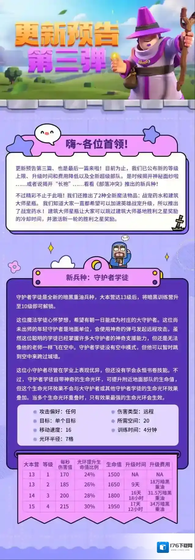 部落冲突 | 部落更新第三弹！