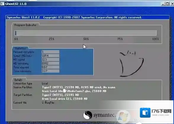 Win7系统还原时出现decompression error abort如何解决？
