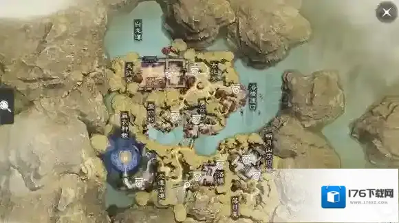 楚留香坐观万象地点 31打坐修炼地点坐标一览