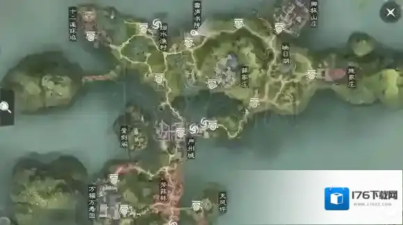 楚留香坐观万象地点 31打坐修炼地点坐标一览