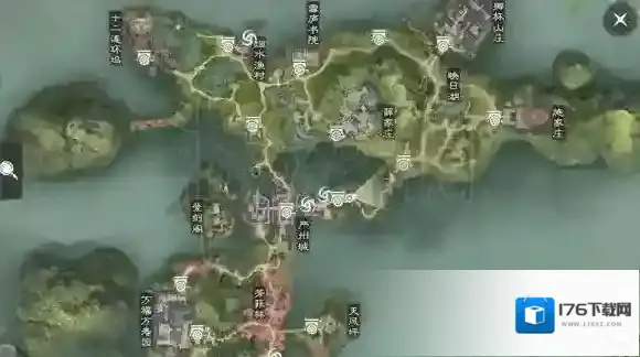 楚留香坐观万象地点 31打坐修炼地点坐标一览