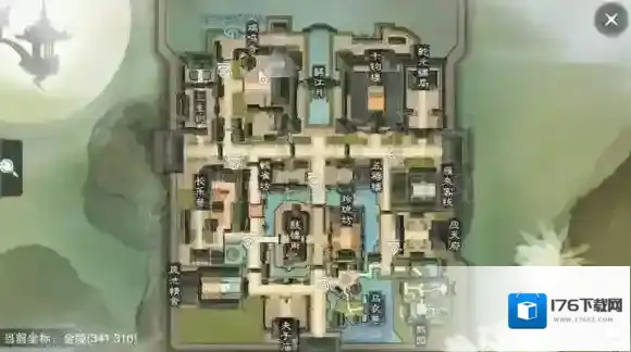 楚留香613打坐地点 613坐观万象打坐修炼地点坐标