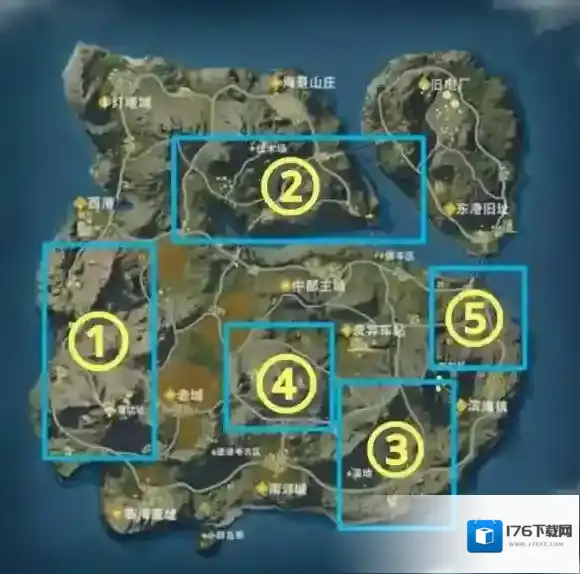 荒野行动吃鸡宝典 地图路线分析+装备性能解析攻略