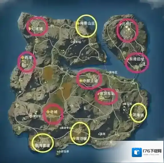 荒野行动吃鸡宝典 地图路线分析+装备性能解析攻略