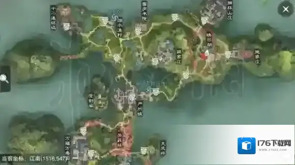 楚留香沧海打坐地点 629坐观万象打坐修炼地点坐标