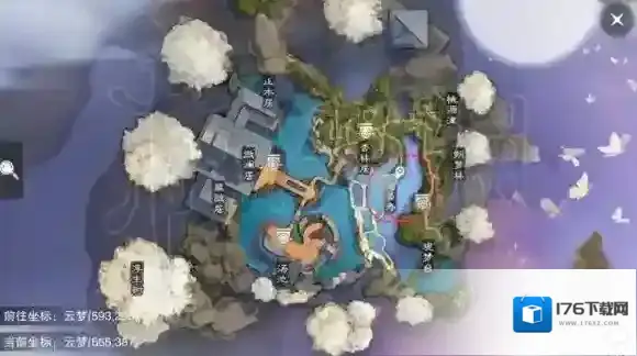 楚留香沧海打坐地点 629坐观万象打坐修炼地点坐标