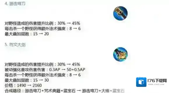 王者荣耀体验服打野刀调整 打野刀调整内容介绍