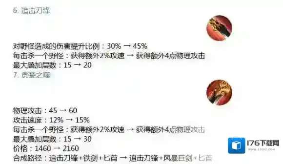 王者荣耀体验服打野刀调整 打野刀调整内容介绍