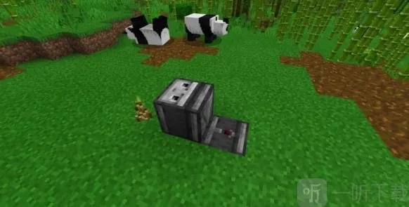 我的世界放一个