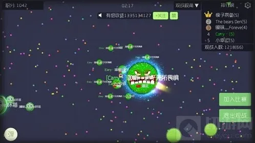球球大作战玩团