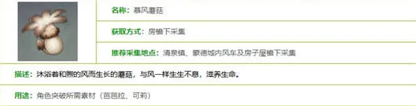 《原神》慕风蘑菇采集位置完全指南