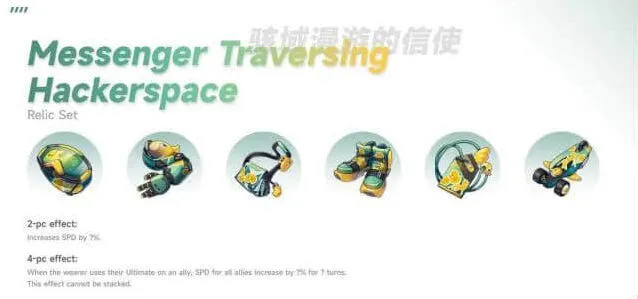 崩坏星穹铁道穿越黑客空间的信使遗器详情介绍