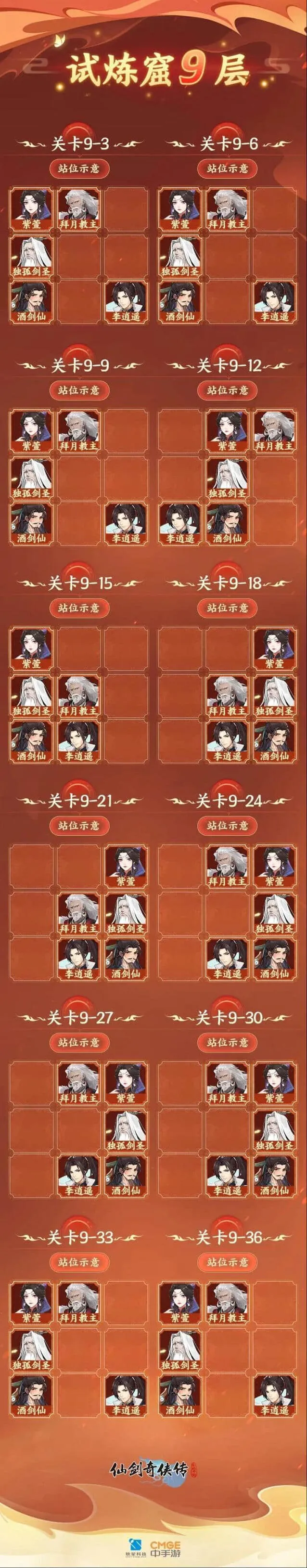 通关攻略：仙剑奇侠传之新的开始试炼窟第9层