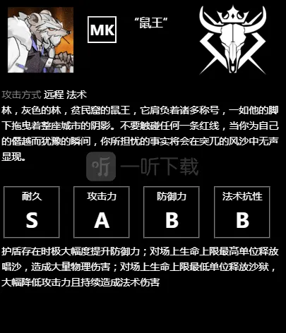 明日方舟图鉴