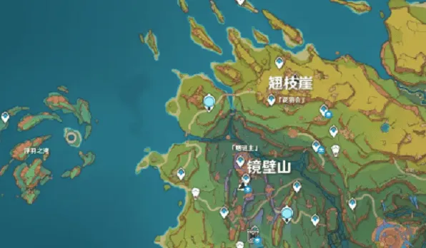 原神5.2新地图爆料：镜壁山与翘枝崖指南