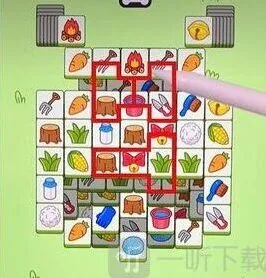 羊了个羊4.3第二关步骤详解
