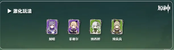 原神阵容