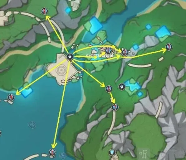 《原神》中央实验室遗址水神瞳收集详细流程