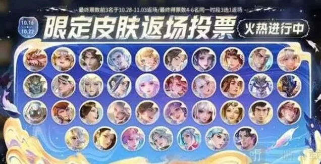 《王者荣耀》八周年限免皮肤汇总全攻略