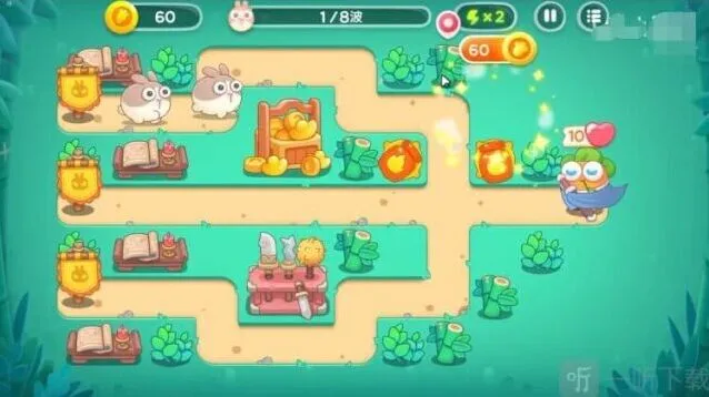 保卫萝卜4第18关全攻略