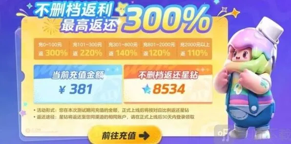《元梦之星》充值返利领取方法详解