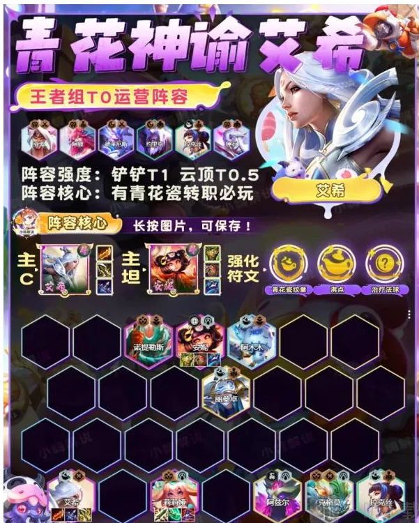《金铲铲之战》青花神谕艾希阵容教程