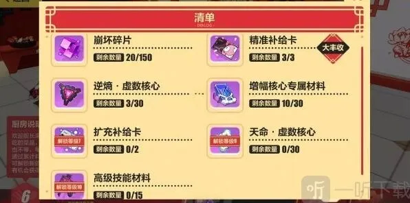 崩坏3根源研究清单获取最全攻略