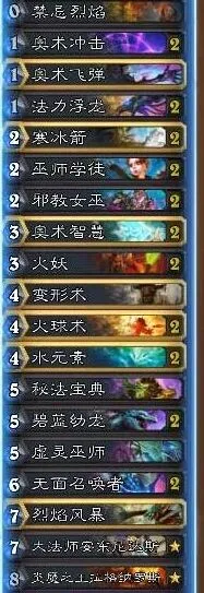炉石传说大法师安东尼卡组集
