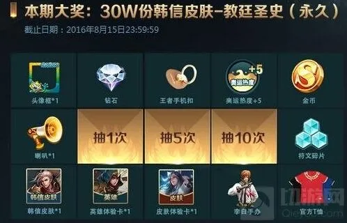 王者荣耀奥运活动奖励收不到怎么办