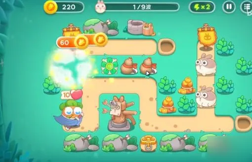 保卫萝卜4卧兔藏龙第17关玩法分享