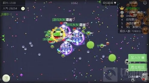 球球大作战保命与涨体重技巧分享